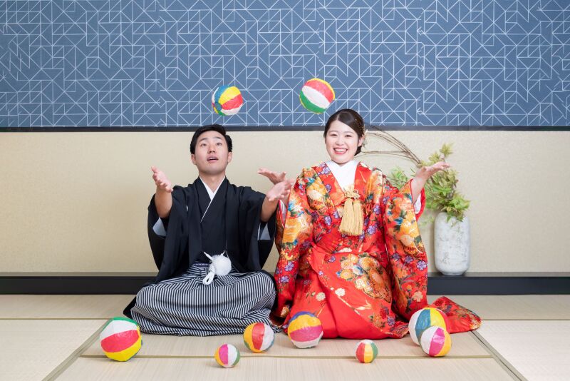 紙風船で楽しく!