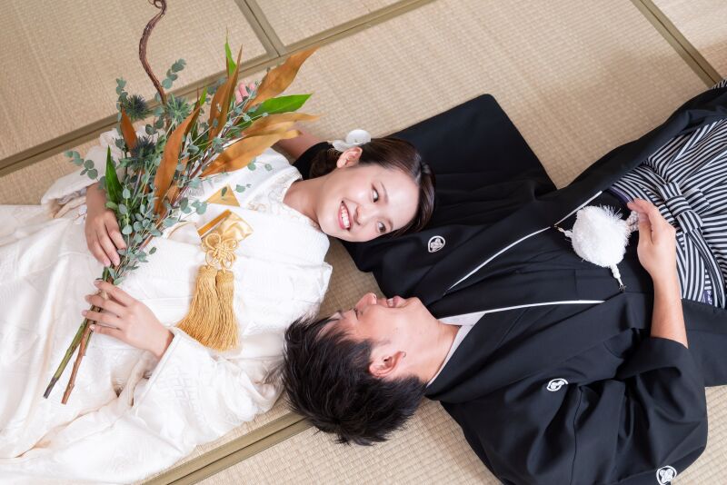 寝ころびショット