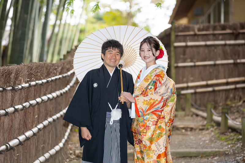 (11月)*偕楽園*和装ロケーション1着プラン*快晴♪