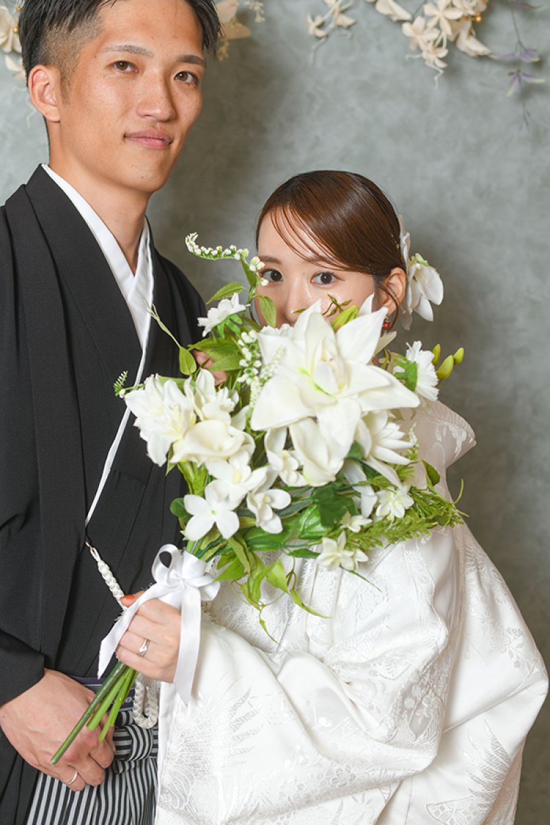 スタジオ背景：フラワーバック