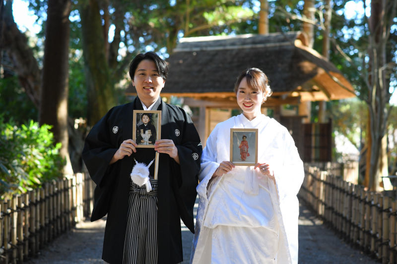 偕楽園にて