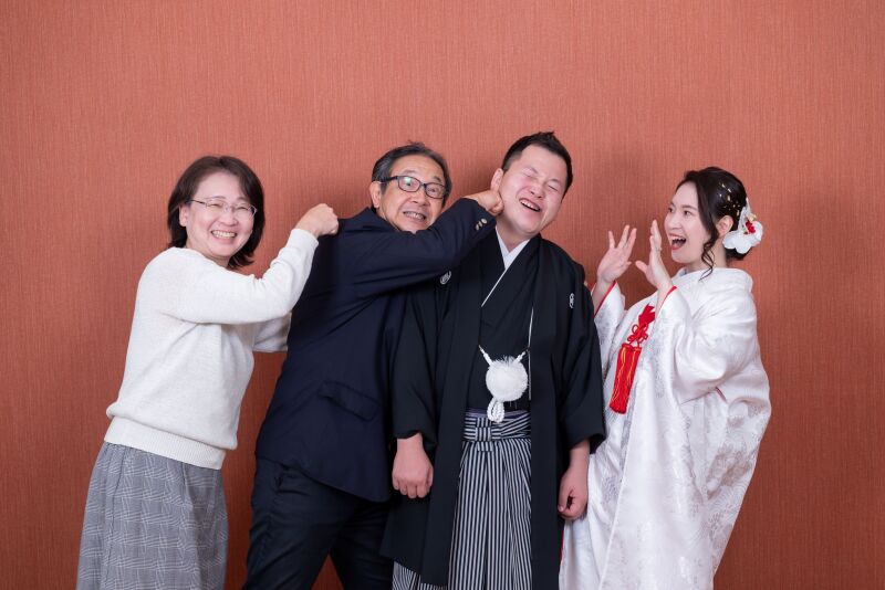 ご家族とのお撮影もプラン内でOK！