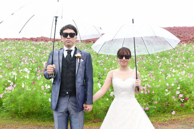 あいにくの雨でしたが