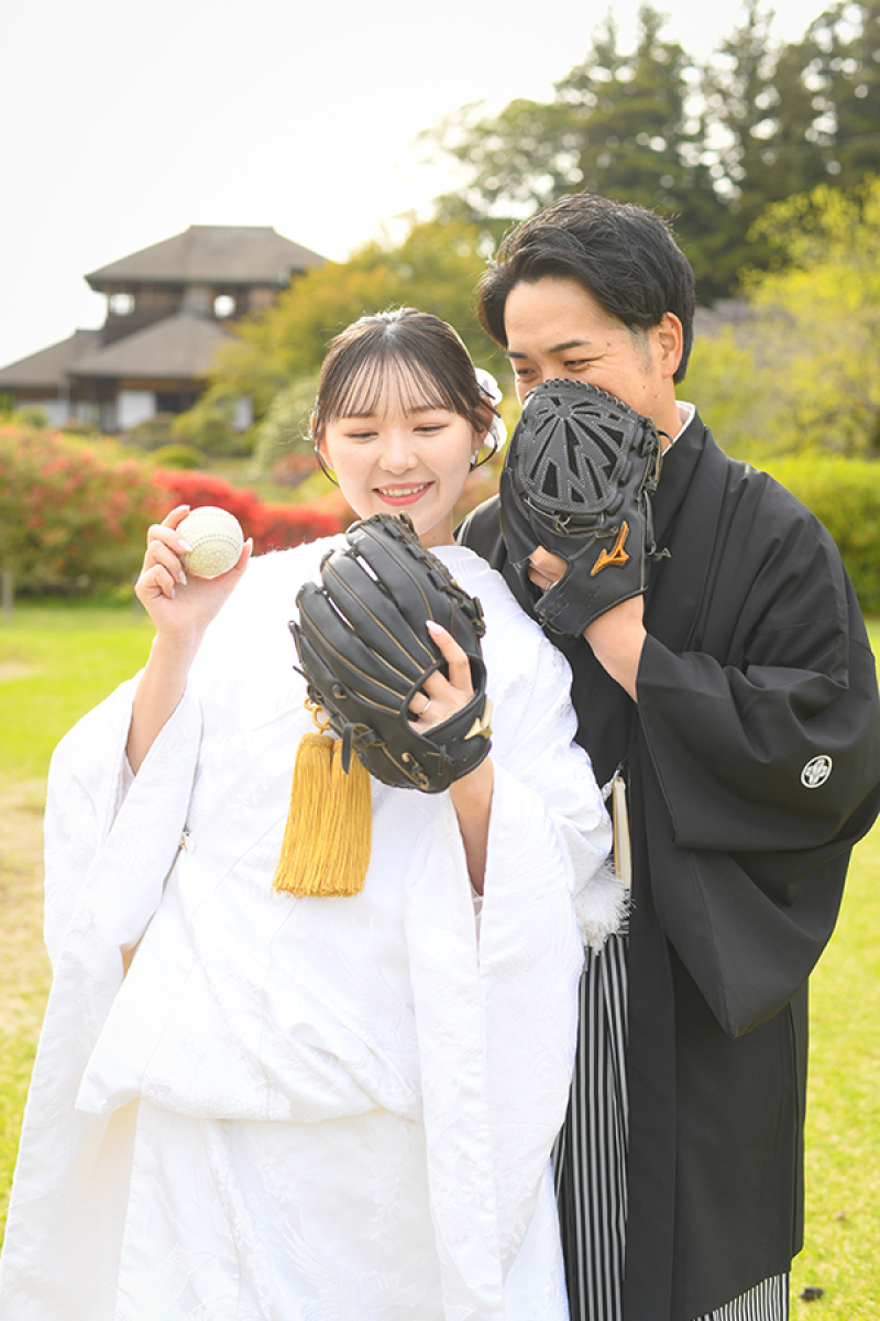 偕楽園にて