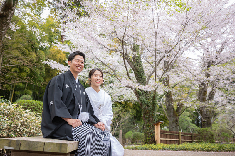 偕楽園にて