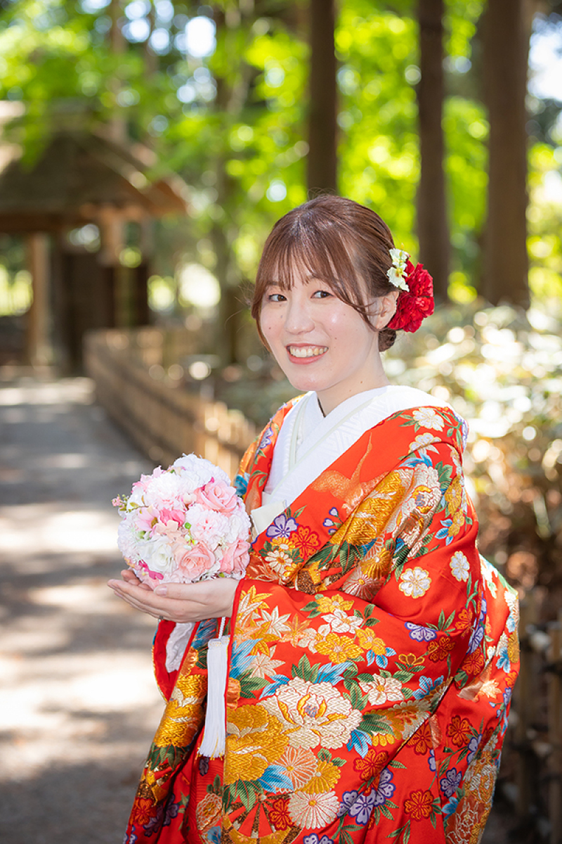 偕楽園にて