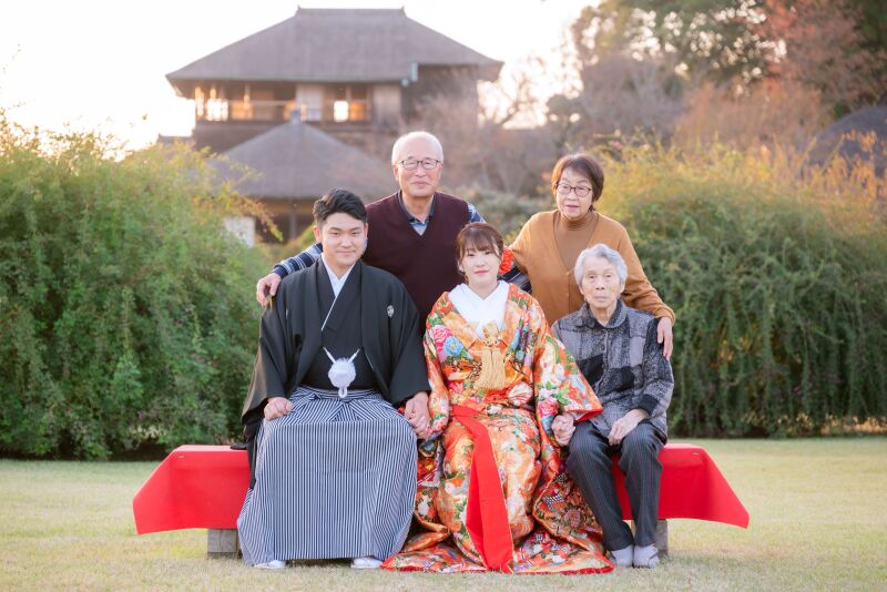 プラン内でご家族写真も叶います