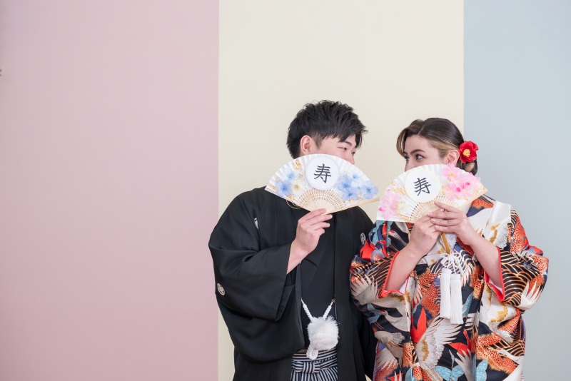 スタジオ背景：パステルスポット