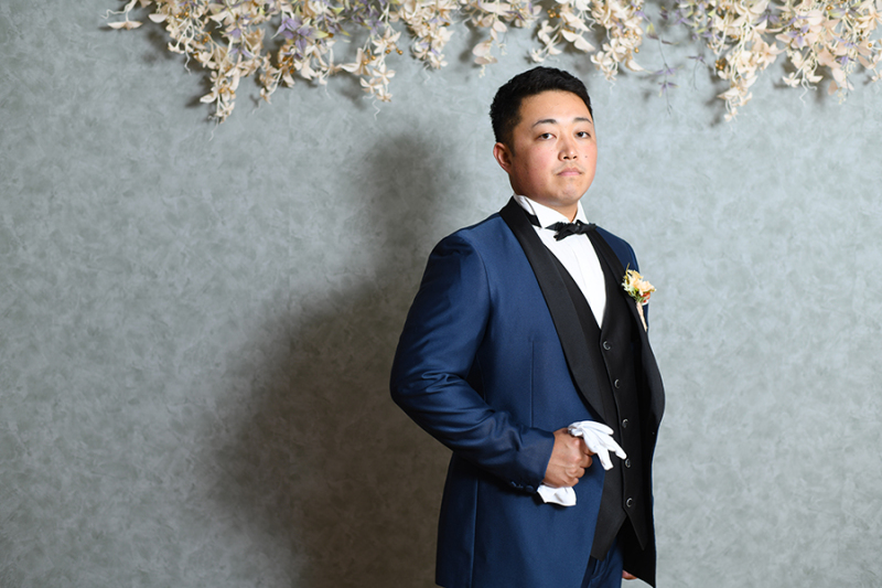 スタジオ背景：フラワーバック