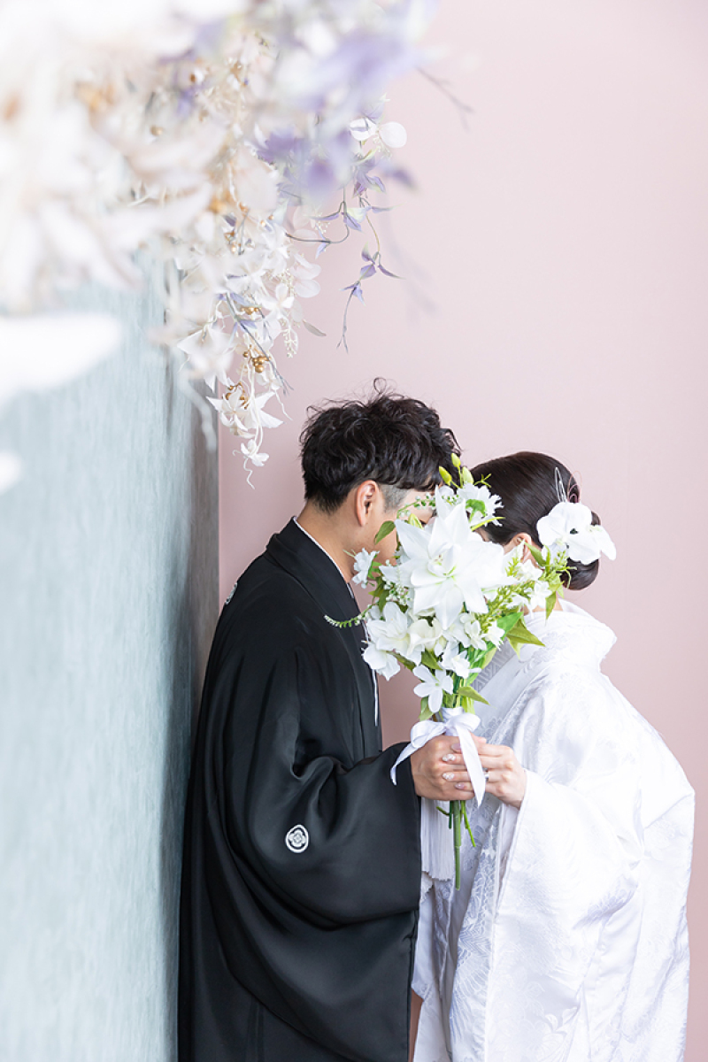 スタジオ背景:フラワーバック