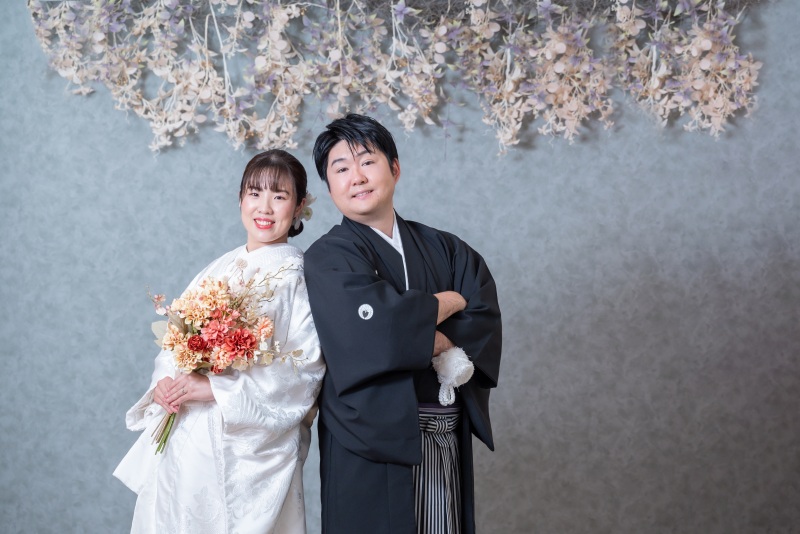 スタジオ背景：フラワーバックにて