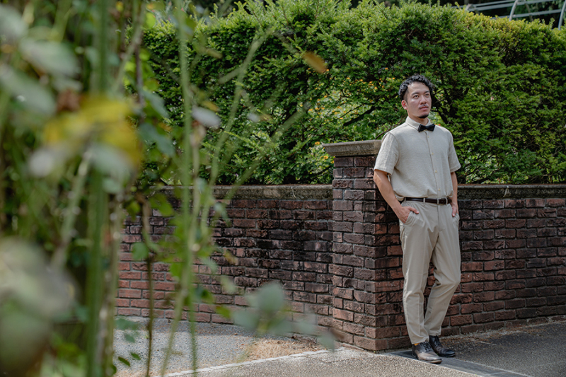 七ツ洞公園秘密の花苑にて