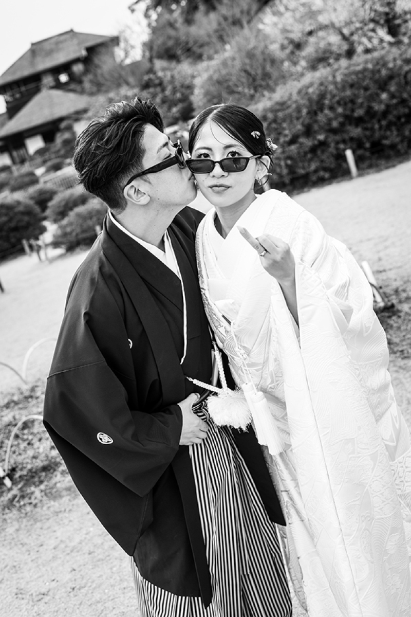 偕楽園にて