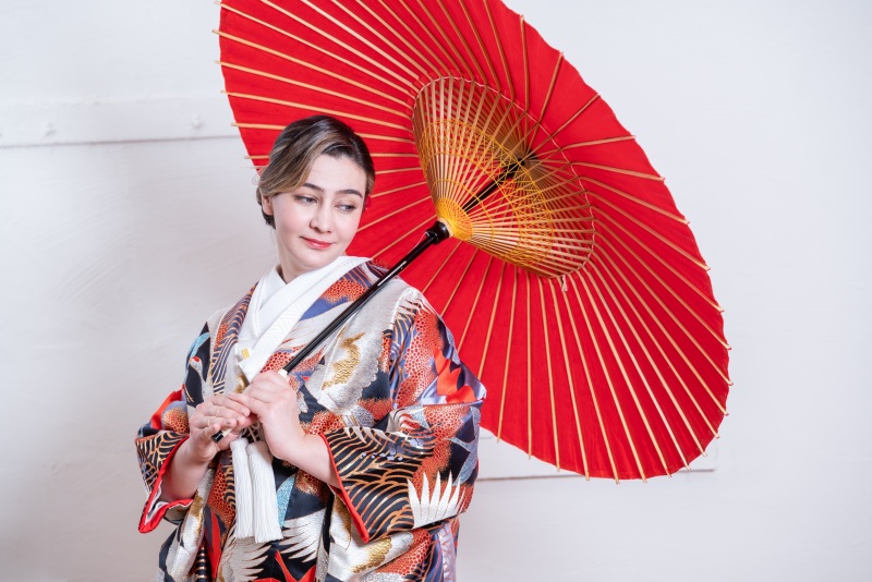 スタジオ背景：漆喰