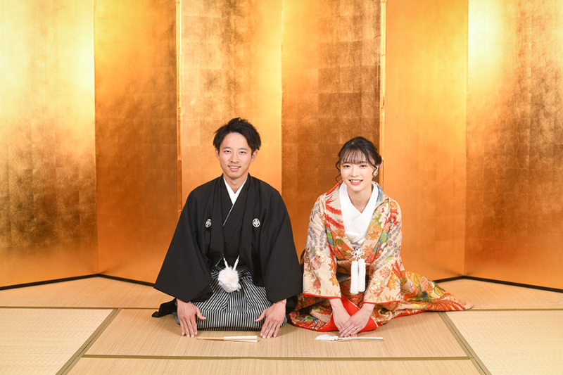 12月＊偕楽園/スタジオ＊和装ロケーション2着プラン＊晴れ☀