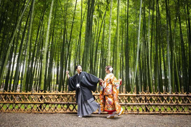 竹林エリアは外せない...