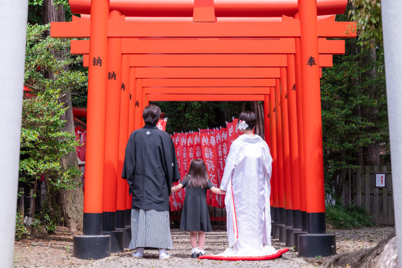 (4月)＊偕楽園/常磐神社＊和装ロケーション2着＊快晴♪