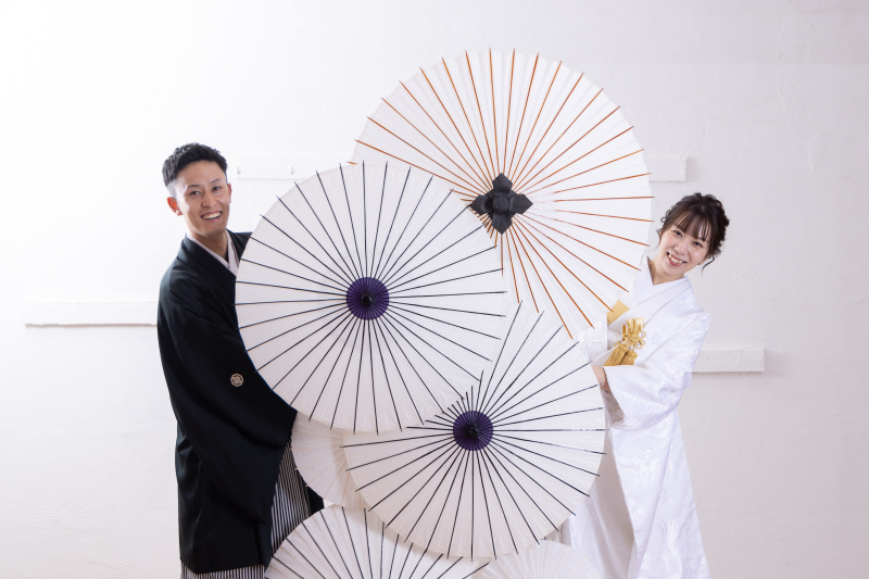 番傘アイテムはオープン後に追加設定いたしました♪