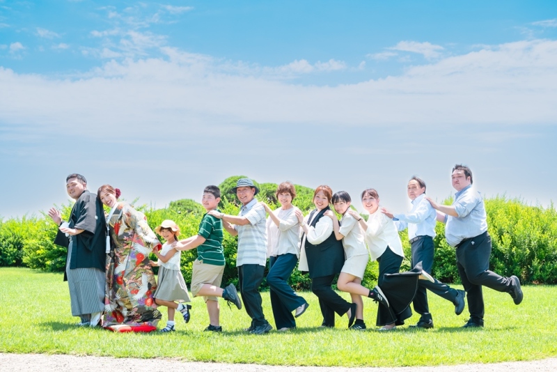 7月＊偕楽園でロケーション撮影＊快晴!!2着プランでスタジオ撮影も♪