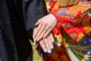 (5月)＊偕楽園＊新緑ロケーション＋スタジオ撮影＊白無垢/色打掛＊晴天