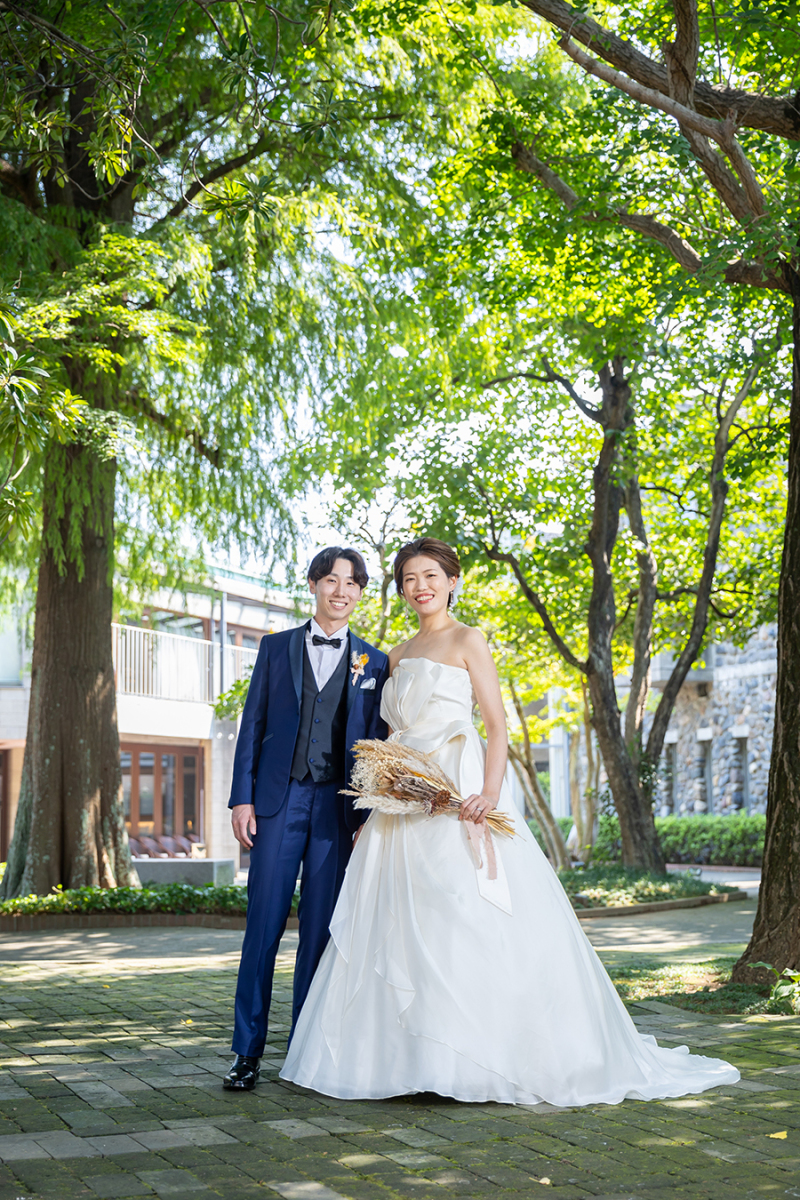 9月＊和装洋装＊偕楽園・チャペル・ガーデンロケーション撮影＊晴れ-色打掛/WD