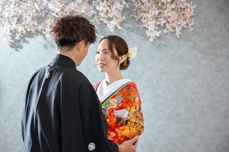 スタジオ背景:フラワーバック