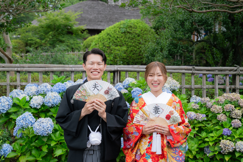 (7月)＊偕楽園/スタジオ＊和装ロケーション2着プラン＊快晴♪