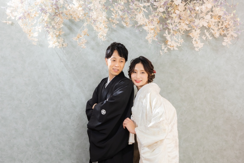 2点プランで白無垢も楽しんで♪