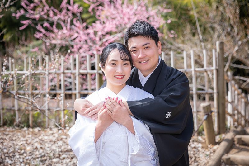 偕楽園にて