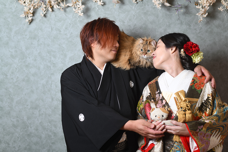 スタジオ背景:フラワーバック