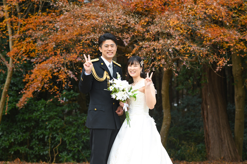 七ツ洞公園にて