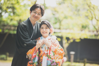 (10月)＊偕楽園/スタジオ＊和装ロケーション2着プラン＊快晴♪