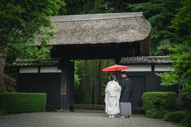 (7月)＊偕楽園/スタジオ＊和装・洋装ロケーション2着プラン＊快晴♪