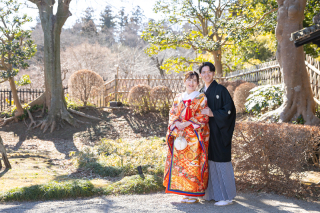 (2月)＊偕楽園＊和装ロケーション1着プラン＊快晴♪