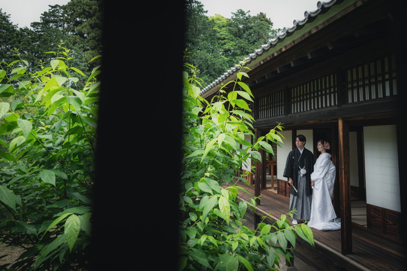 華雅苑[KAGAEN] 水戸店_庭園で撮影できる