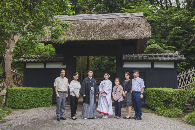 華雅苑[KAGAEN] 水戸店_庭園で撮影できる
