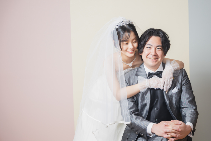 【11月撮影・ドレス・スタジオ】1着(データ80カット)背景6種*衣裳は40着~選択/グレードアップ料なし*データ最短3日後納品