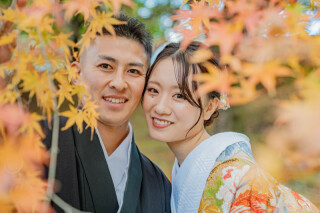❀紅葉鮮やかに 11/23～12/2：偕楽園ロケーション❀【和装1着撮影】データ130枚以上納品 衣裳は40着より選択!