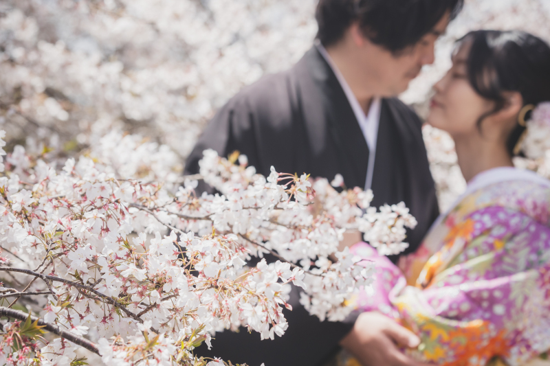 ✿さくらシーズン✿3/25～4/10の撮影【和装ロケ：1着】データ130カット/偕楽園・千波湖ロケ/グレードアップ料なし＊