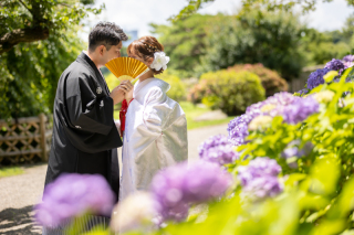 和装も洋装もどちらもロケ&スタ撮影ができて差額無でご利用いただける充実・安心・満足の人気プランです♪他社様のプラン内容と比較を