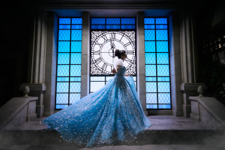 物語の世界に入って撮影♪