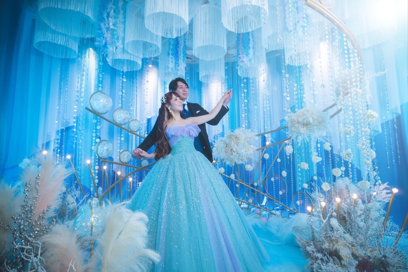 アリエルをイメージした海の世界での一枚♡