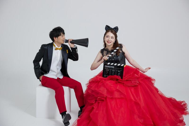 撮影小物を持って元気に可愛く♪