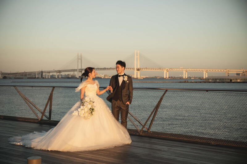 幻想的な空のグラデーション