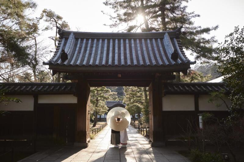 傘を使用した撮影！