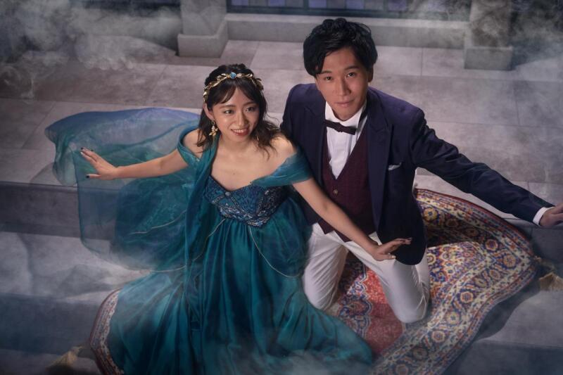 空飛ぶ絨毯に乗って...♪