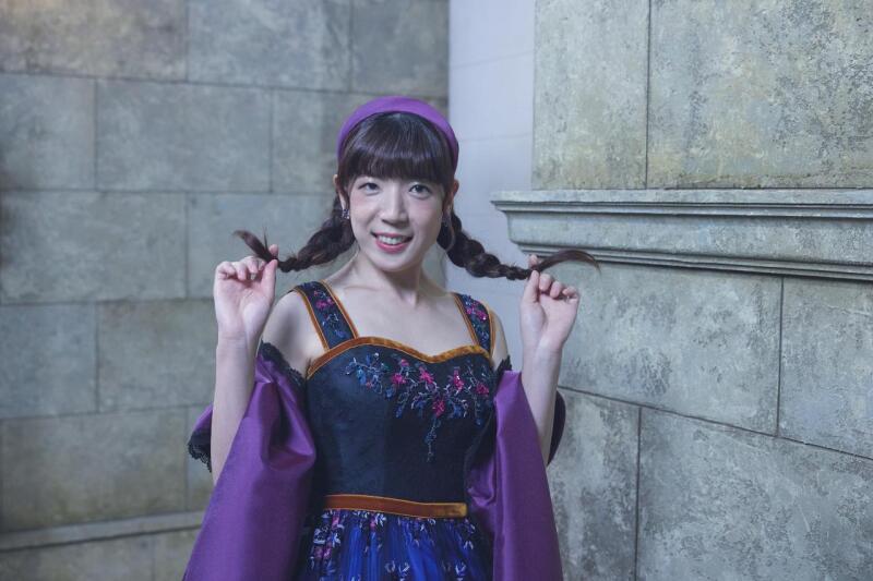 ヘアもアナ風に♪