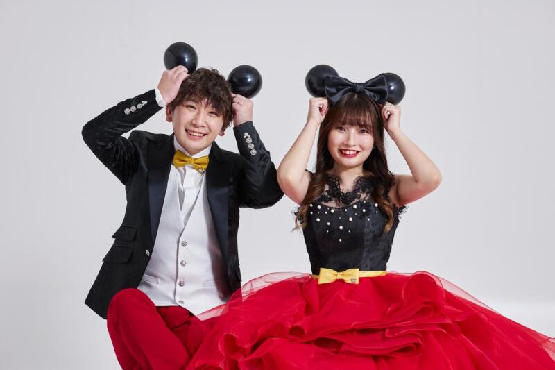 ミッキーマウスで撮影！