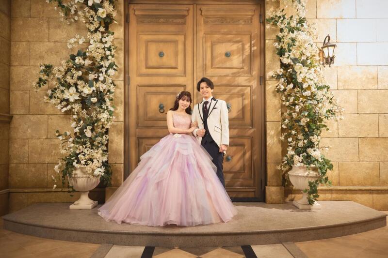 ラストは大きな扉前で撮影！