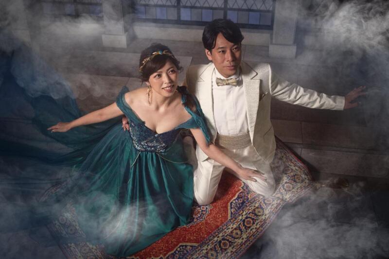 魔法の絨毯に乗って...♪